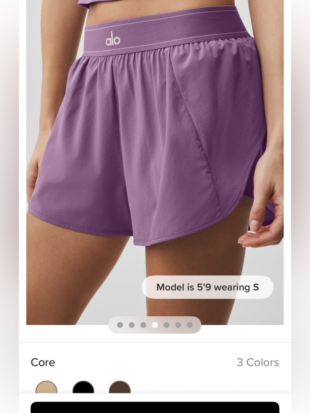 ALO Yoga Mach points short